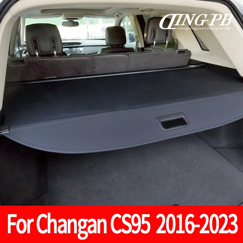 

Trunk Cargo Cover For Changan CS95 2016-2022 2023Tailgate Security Shield Rear Luggage Curtain Retractable Partition Privacy Car