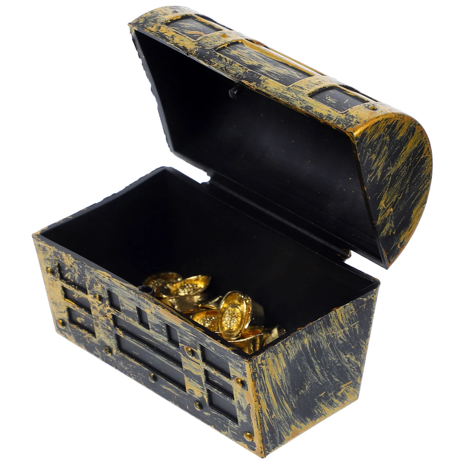 

Mini House Gold Ingot Model Desktop Ornaments Miniature Cleaning Tool Scene Layout Props