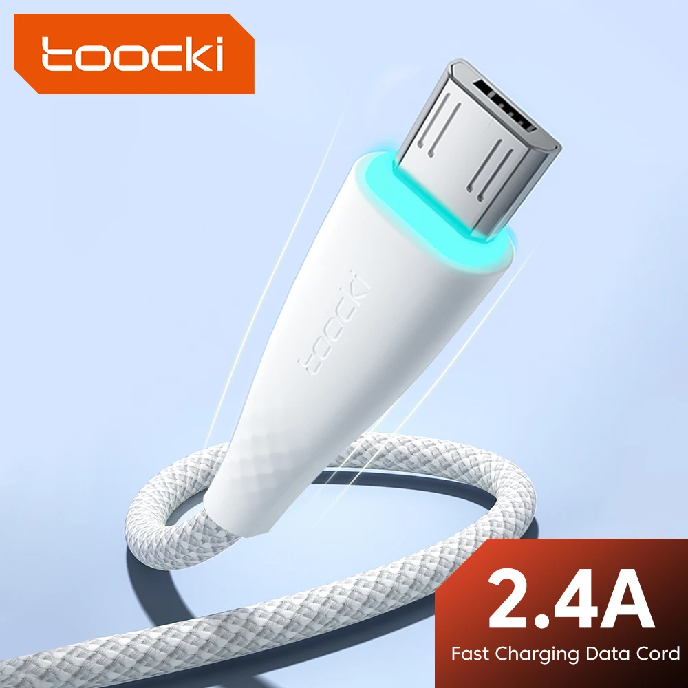 

Toocki Micro usb Cable Mobile Phone Fast Charging USB C Cable 3A Type-C Charger Wire For Samsung Xiaomi iPhone Lightning Cables
