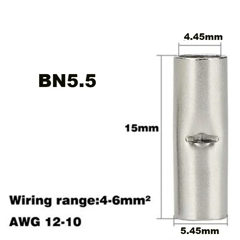 150 шт. соединитель стыкового провода неизолированные наконечники клемма