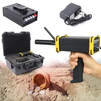 MINI GR-100 Long Range King Digital Laser Metal Detector Series for Gem Minerals Gold Hunter Digger Deep Sensitive Pinpointer
