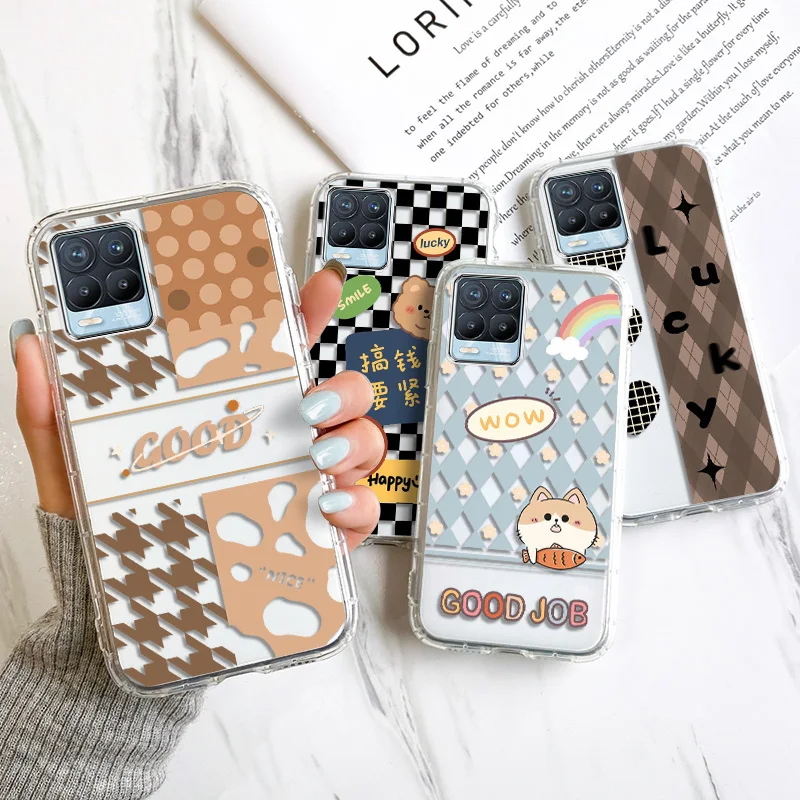 

Case For Realme 9i Cases Luxury Silicone Funda For OPPO Realme 8i 8 Pro C21Y V13 5G C15 GT Neo 20 Pro C12 C11 Q3i Narzo 30 Cover