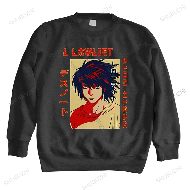 

Свитшот женский оверсайз с капюшоном и надписью «Death Note»