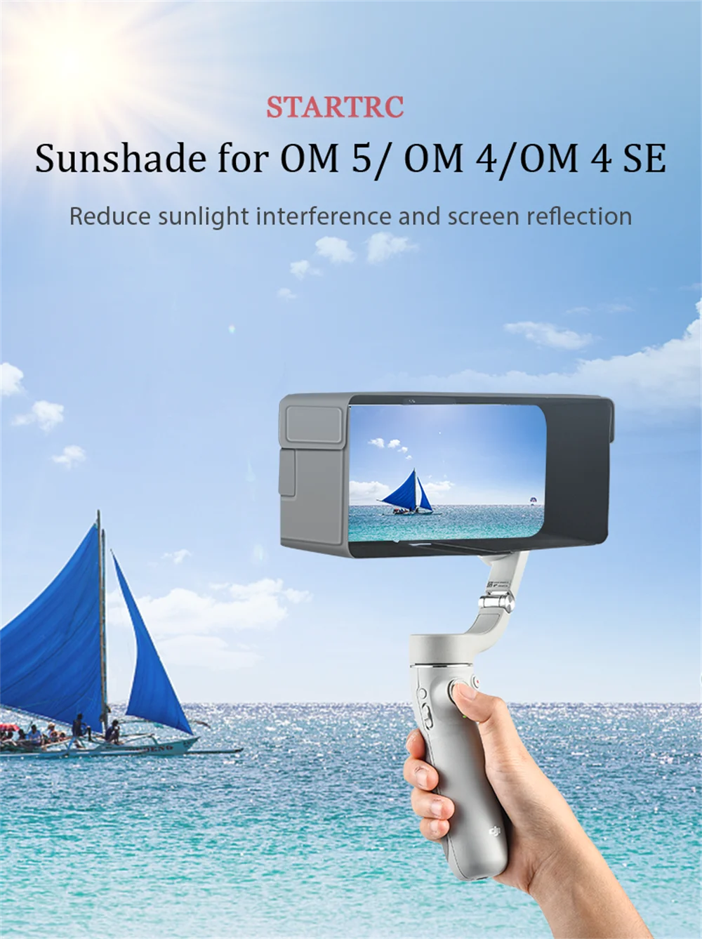 

Магнитная вспышка для DJI OM 5/OM 4 SE