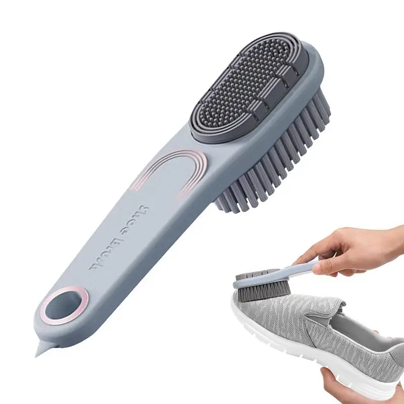 

Shoe Brush Laundry Double-sided Brush Multifunctional Liquid Cleaning Brush Automatic Soft Shoe Brush Liquid Discharge Deep