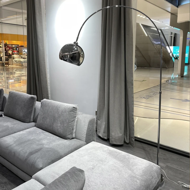 

Luxury Floor Lamp Design Sense Headless Lamp Living Room Modern Nordic Night Fish Luring Lamp Minimalist Sofa Vertical Lamp