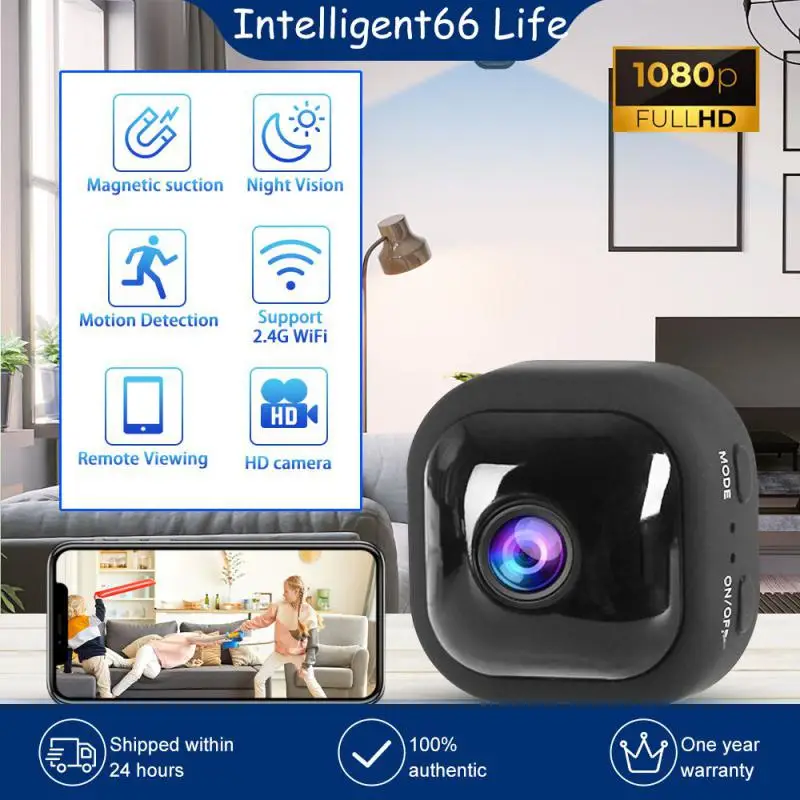 

Home Security Night Version Mini Wifi Camera Camcorders 1080p Hd Video Surveillance Camera Micro Cameras Wireless