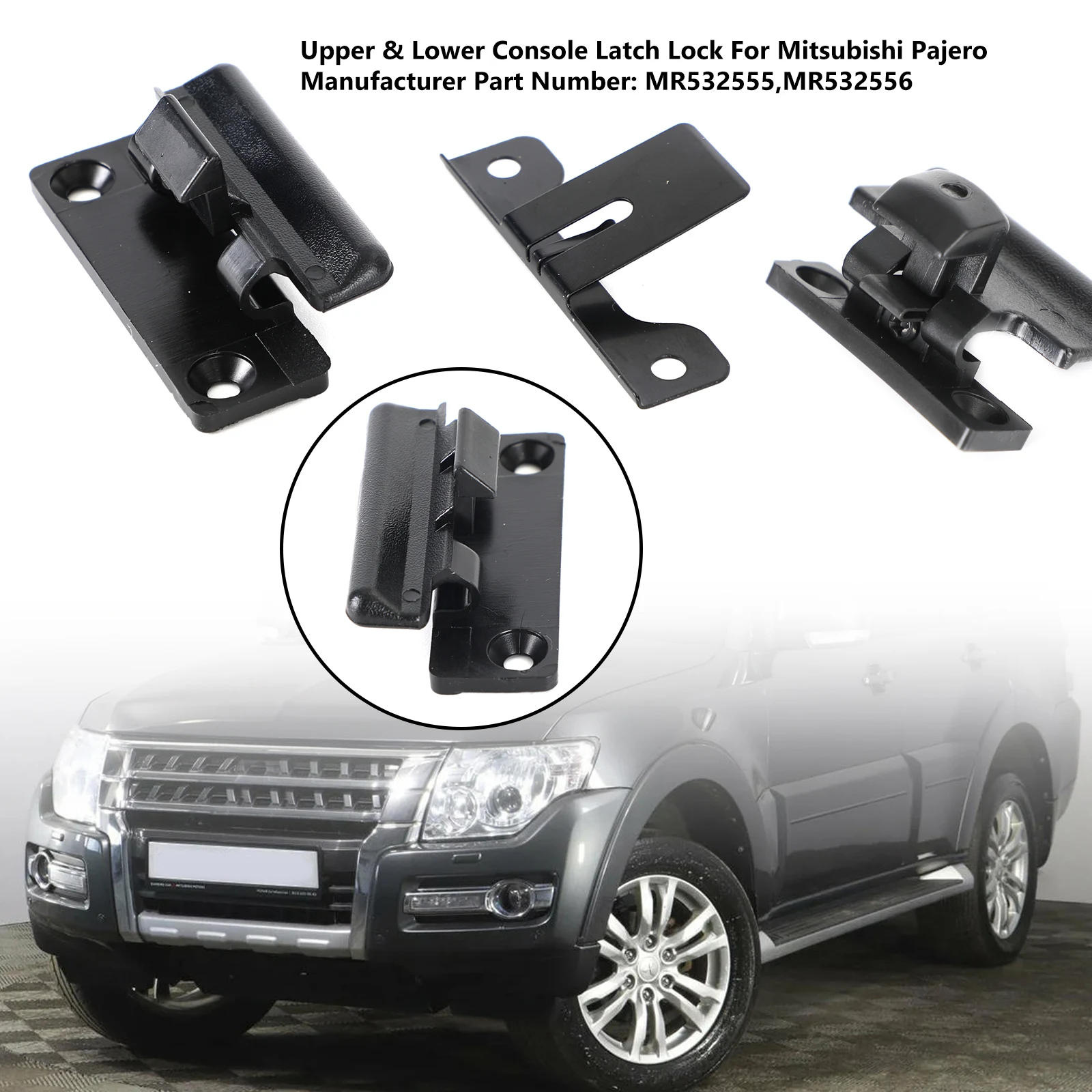 

Пара подлокотников для Mitsubishi Pajero 2001-2006