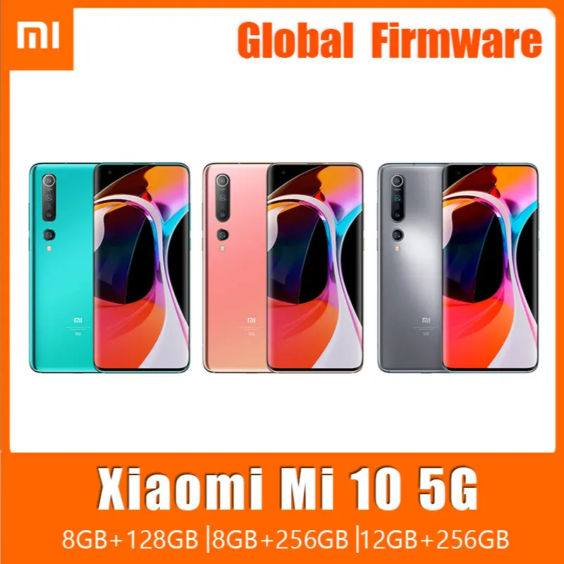 Xiaomi Cellphone Mi 10 5G Net Smartphone ,Qualcomm Snapdragon 865 Android Cellphone 4780mAh 108MP