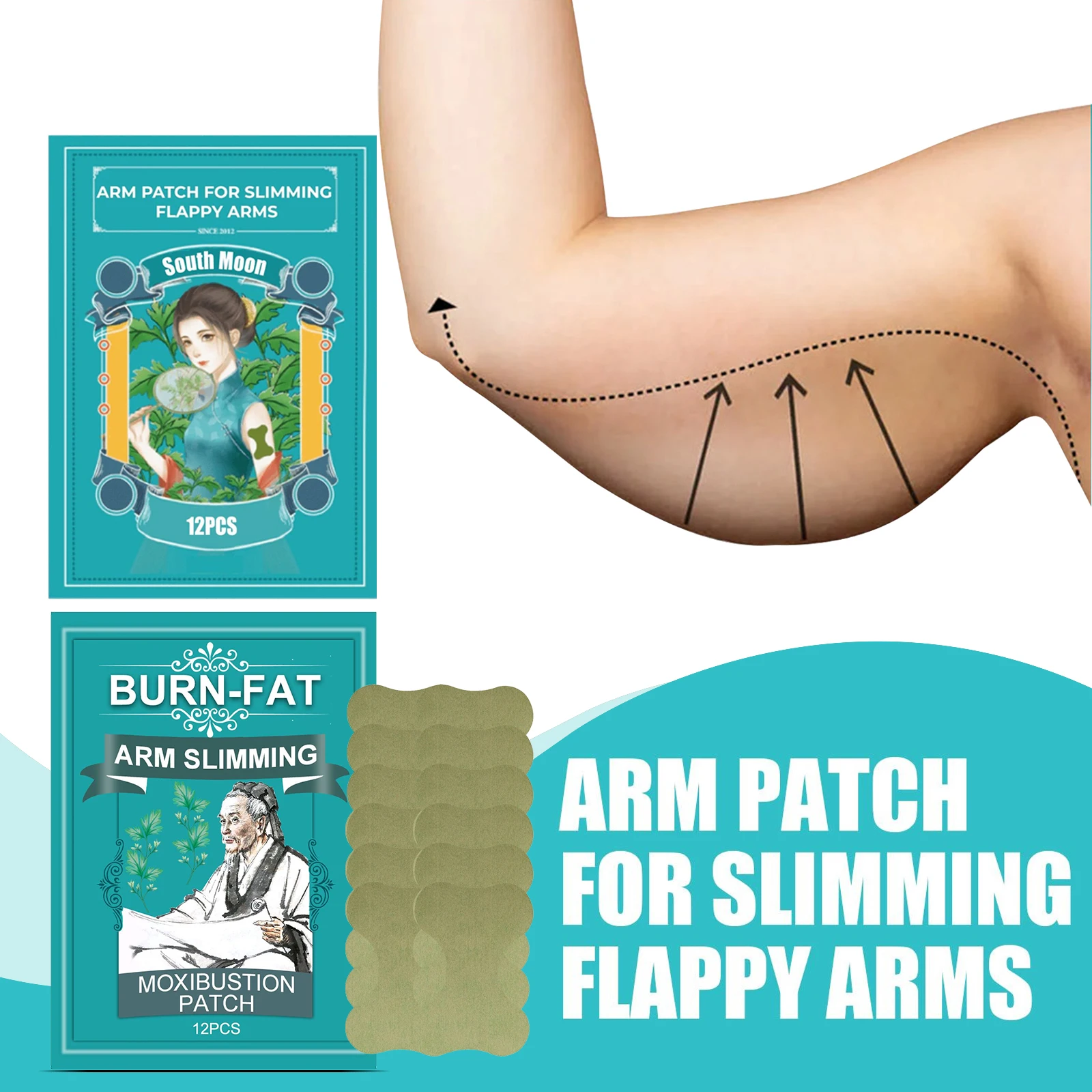 

Травяные Пластыри для похудения, Самонагревающиеся, без жира, теплые, тонкие пластыри, горячий компресс, массаж для похудения, укрепляющий п...