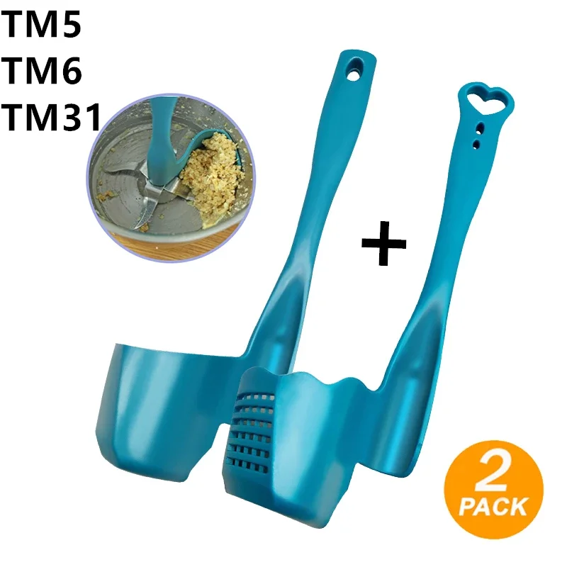 

Kitchen Thermomix TM5/TM6/TM31 Rotating Spatula for Removing Portioning Food Multi-function Rotary Mixing Drums Spatula Kitchen