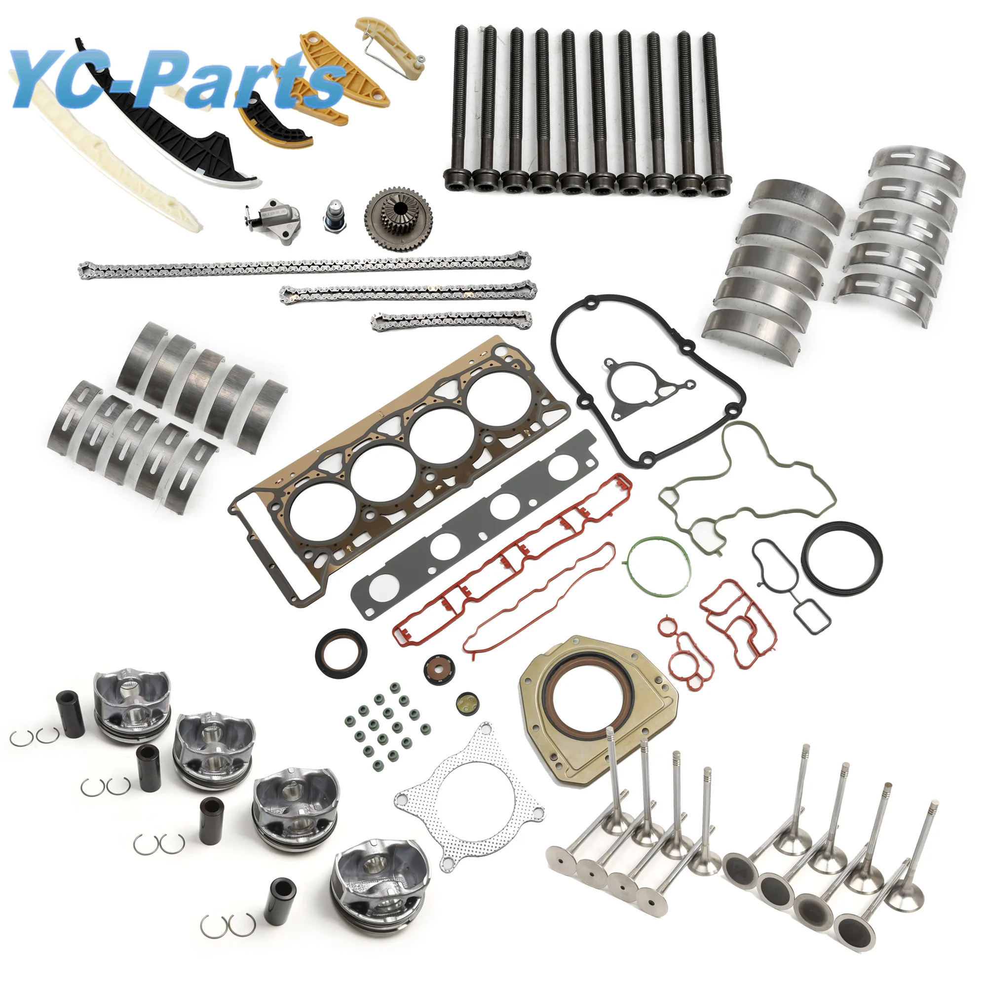 Комплект болтов воздухозаборных клапанов EA888 для AUDI A3 A4 A5 TT VW Passat CC Golf SKODA 1 8 т 23 мм