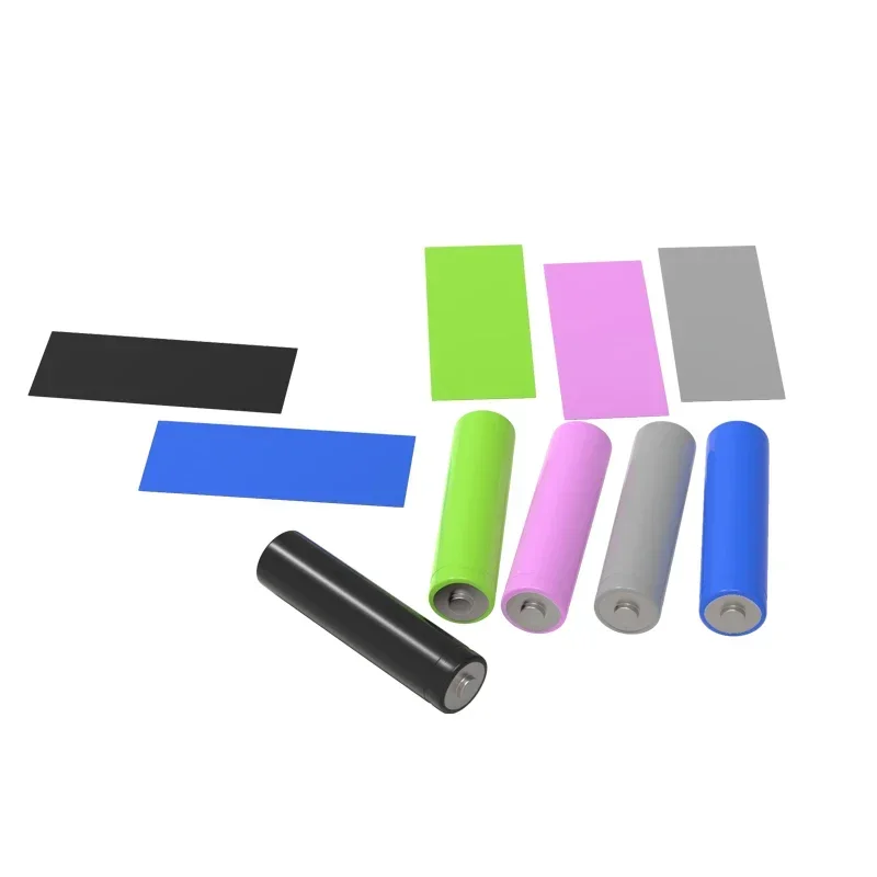 20/50/100 шт. 18650 аккумуляторная пленка ПВХ термоусадочная трубка предварительно