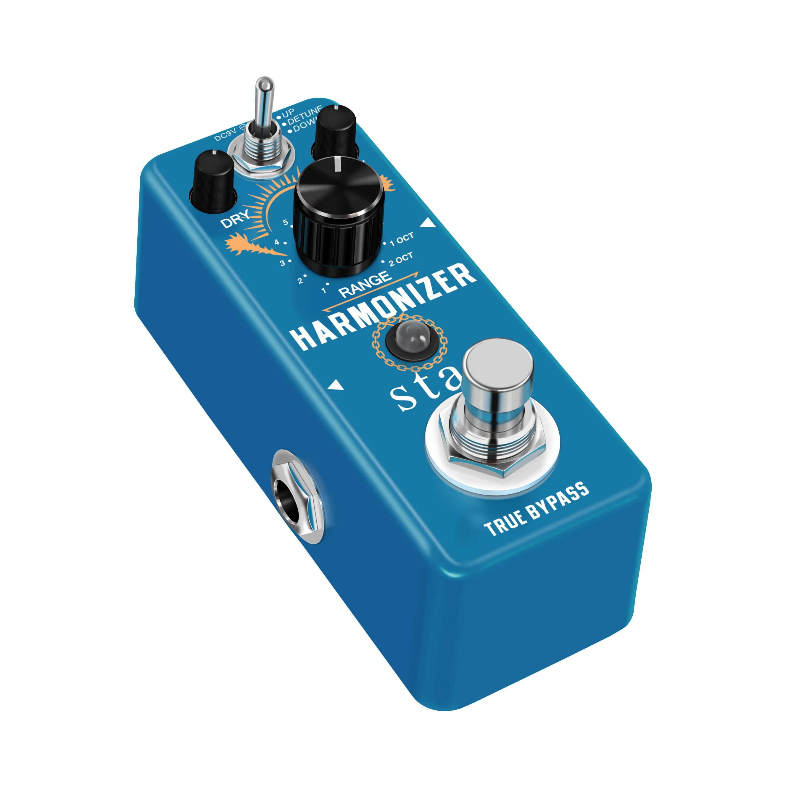 Stax LEF-3807 Guitar Harmonizer Pedal Digital Pitch Effect Pedals Original Signal To Create Harmony/Pitch Shift/Detune