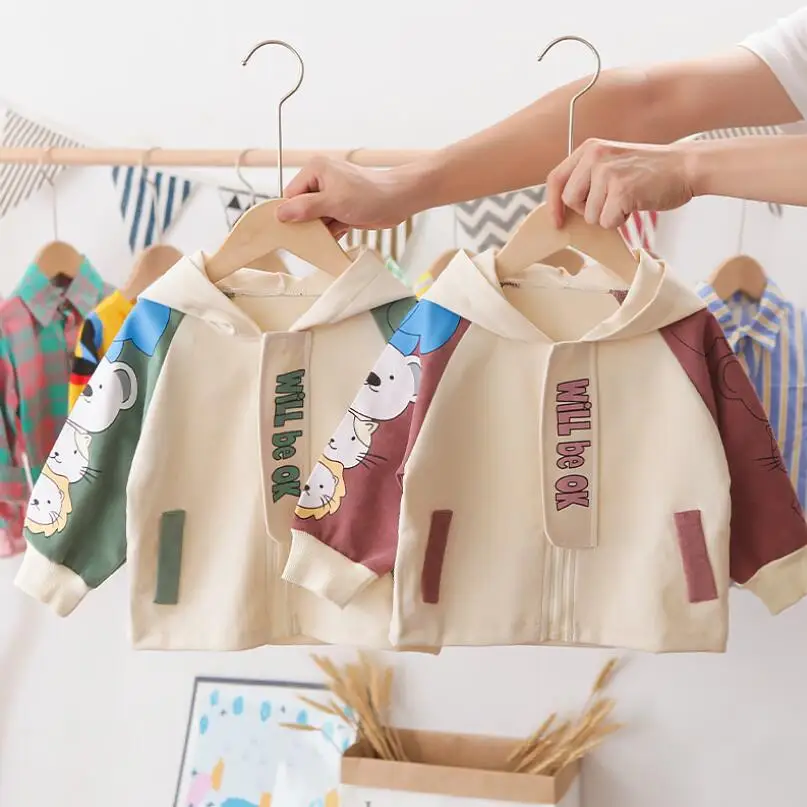 

Зимняя одежда для мальчиков, утепленное теплое пальто с хлопковой подкладкой, водонепроницаемая куртка на весну и осень, Детская ветровка в...