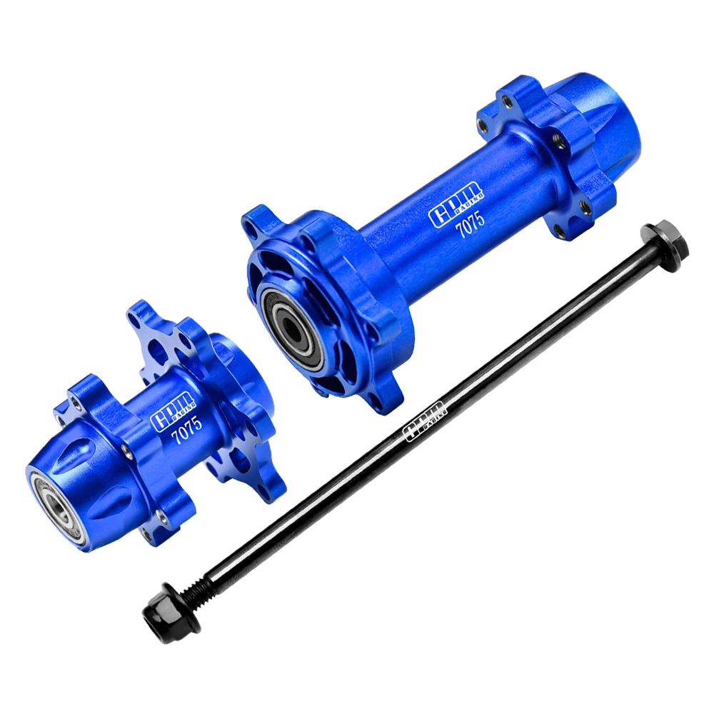 Фото GPM для LOSI 1/4 PROMOTO-MX PROMOTO-SM FXR МОТОЦИКЛ Радиоуправляемый автомобиль Металлический алюминиевый передний и задний комплект ступиц LOS262012 LOS262013 LOS262014 №2