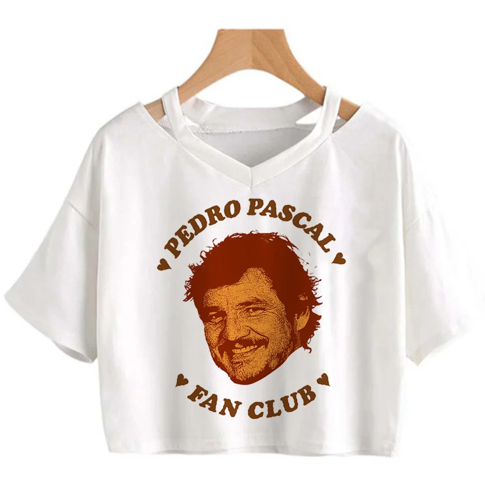 

Топ женский х/б с принтом Педро Паскаль, в стиле хиппи