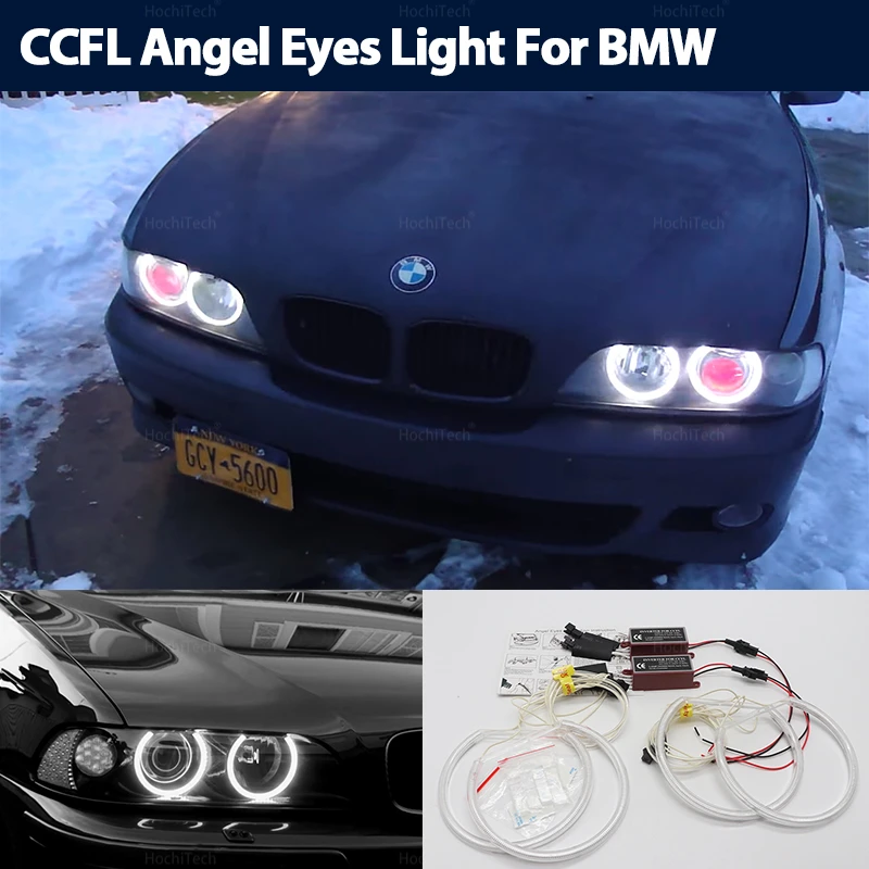 

for BMW 5 series E39 520i 525i 530i 540i 545i 550i M5 1997-03 Excellent Ultra bright CCFL Angel Eyes Halo Rings car Accessories