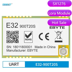 SX1276 868 МГц 100 мВт SMD беспроводной трансивер CDSENET E32-900T20S 915 МГц TTL 5000 м большой диапазон LoRa IPEX передатчик и приемник