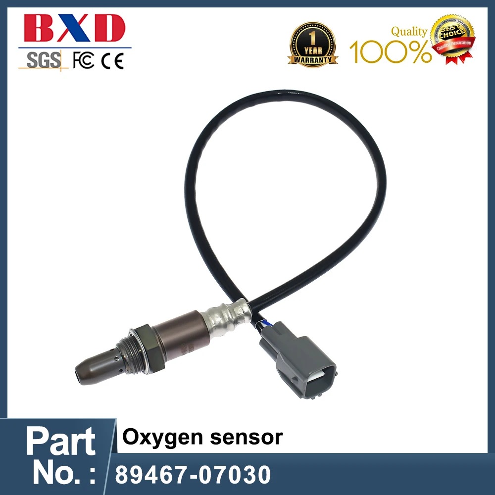 Sensor de oxígeno con sonda Lambda para coche, accesorio con índice de combustible y aire O2 para TOYOTA Avalon, Camry, Sienna, Venza, 07-12, 89467, 07030, 8946707030, 89467