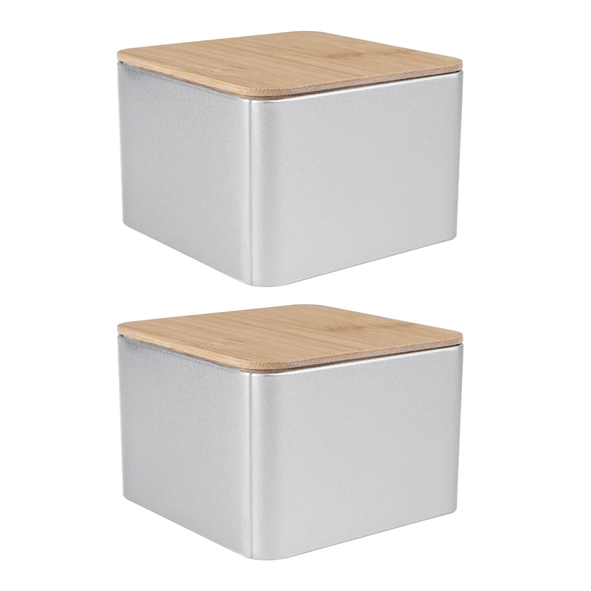 

Tins Box Tin Cookie Container Metal Giftlids Tinplate Small Storage Candy Packaging Tea Square Cansempty Containers Can