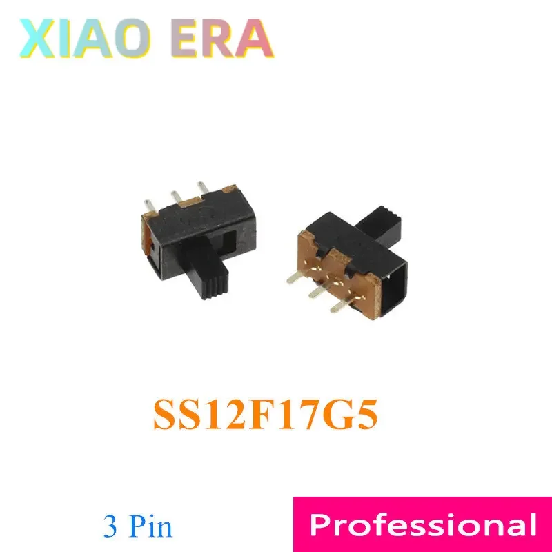 1000 шт. SS12F17G5 SS12F17 SS12F17-G5 5 мм длина ручки 3 P Pin 2 Travel DIP слайд переключатель