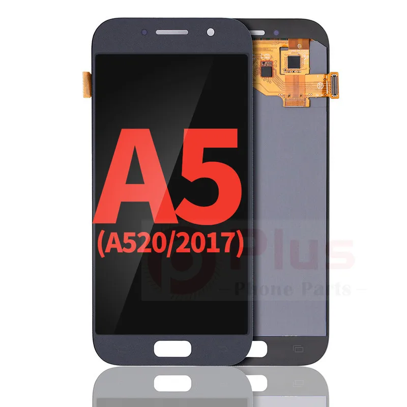 

OLED Display Assembly Without Frame Replacement For Samsung Galaxy A5 (A520/2017) (Aftermarket Plus) (Black)