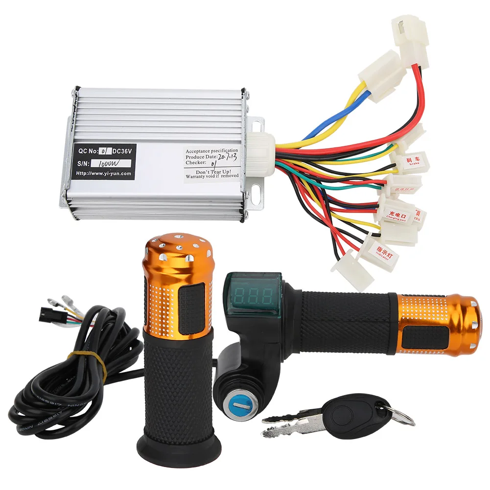 

36V 1000W Controller and Universal Throttle Grip with Screen Display Set Equipment