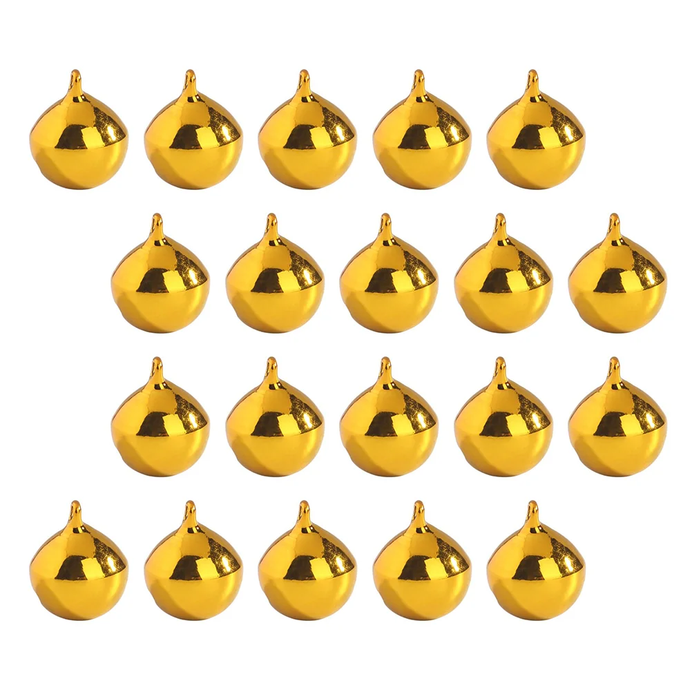 

Bells Christmas Jingle Mini Craft Holiday Wreath Diyhome Decoration Small Bulk Gold Xmas Tree Metal