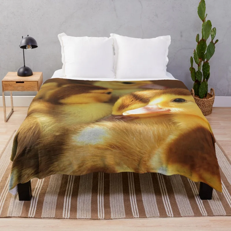 

Animals Ducks Ducklings Skein Group AdorableThrow Blanket Throw Blanket For Sofa