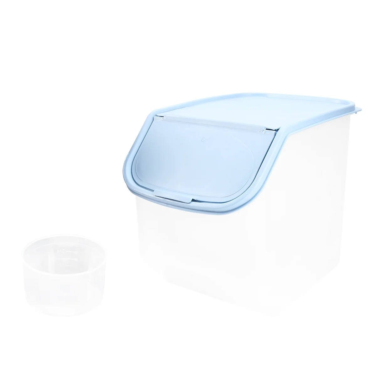 

Storage Rice Container Containers Cereal Dispenser Box Kitchen Airtight Bin Bucket Pet Flour Grain Snack Canister Holder Dry