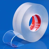 nano double sided adhesive tape washable traceless magic paste carpet fixed power strip auxiliary reuse packing stickers