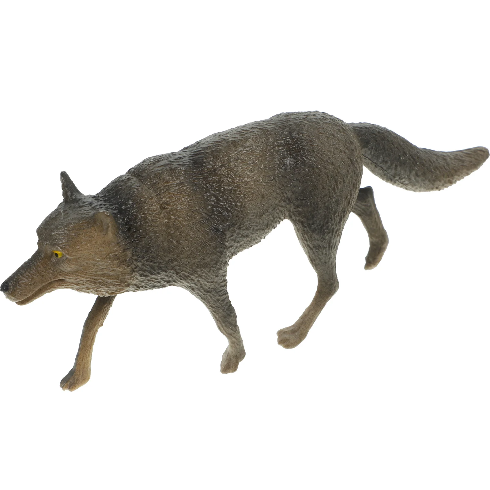 

Фигурка волка, фигурка волка, пластиковая игрушечная фигурка животного из дикой природы для детей, мальчиков и девочек