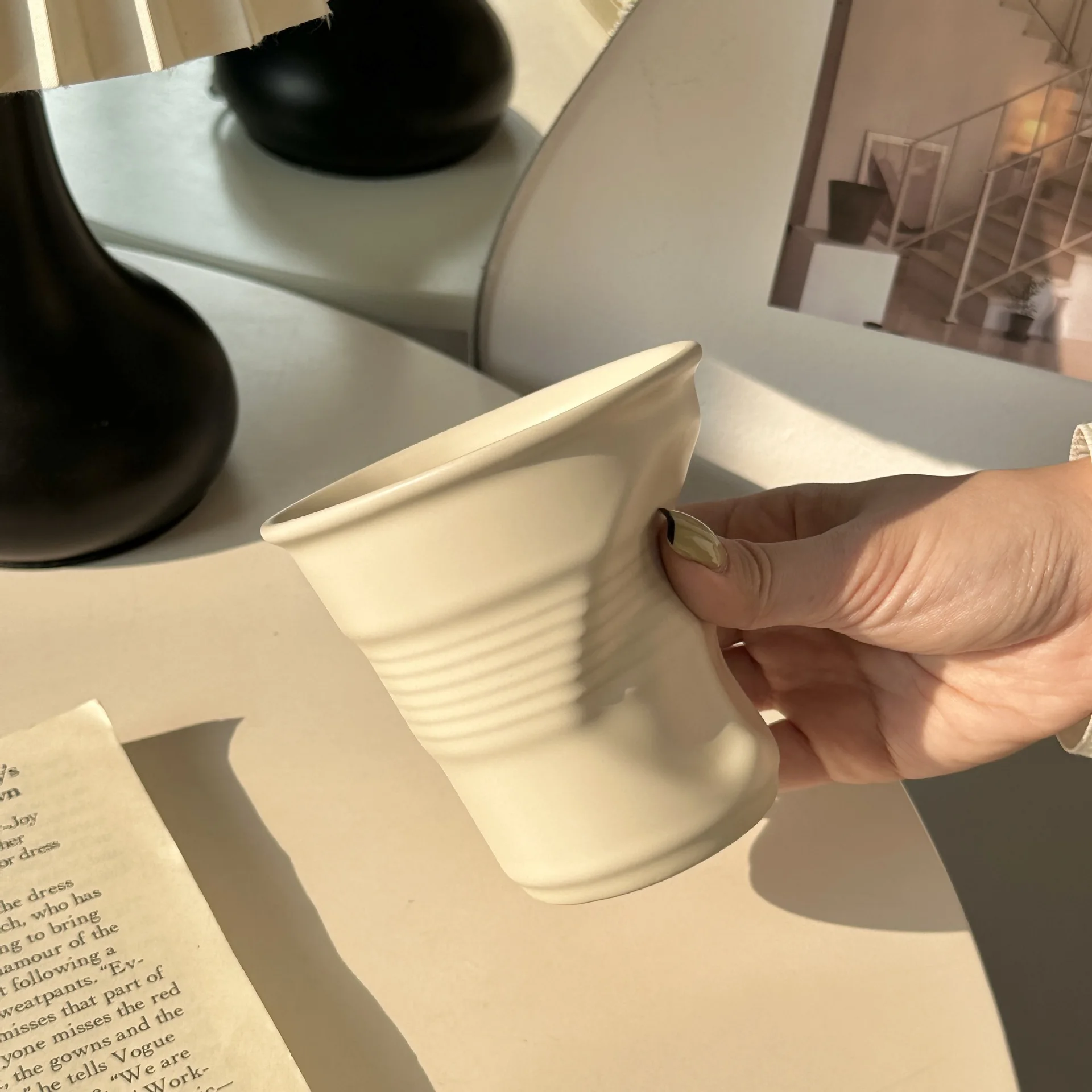 

Однотонная керамическая кружка 200/400 мл