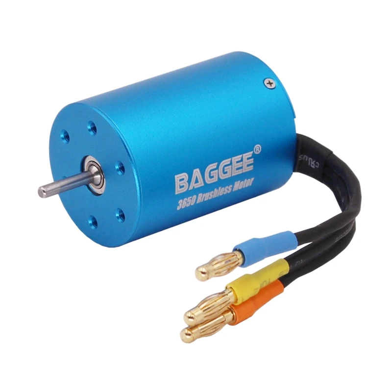 

BAGGEE 3650-3300KV водонепроницаемый бесщеточный двигатель для 1/10 RC автомобиля HSP Huanqi 727 FS Racing и других 1/10 основных моделей
