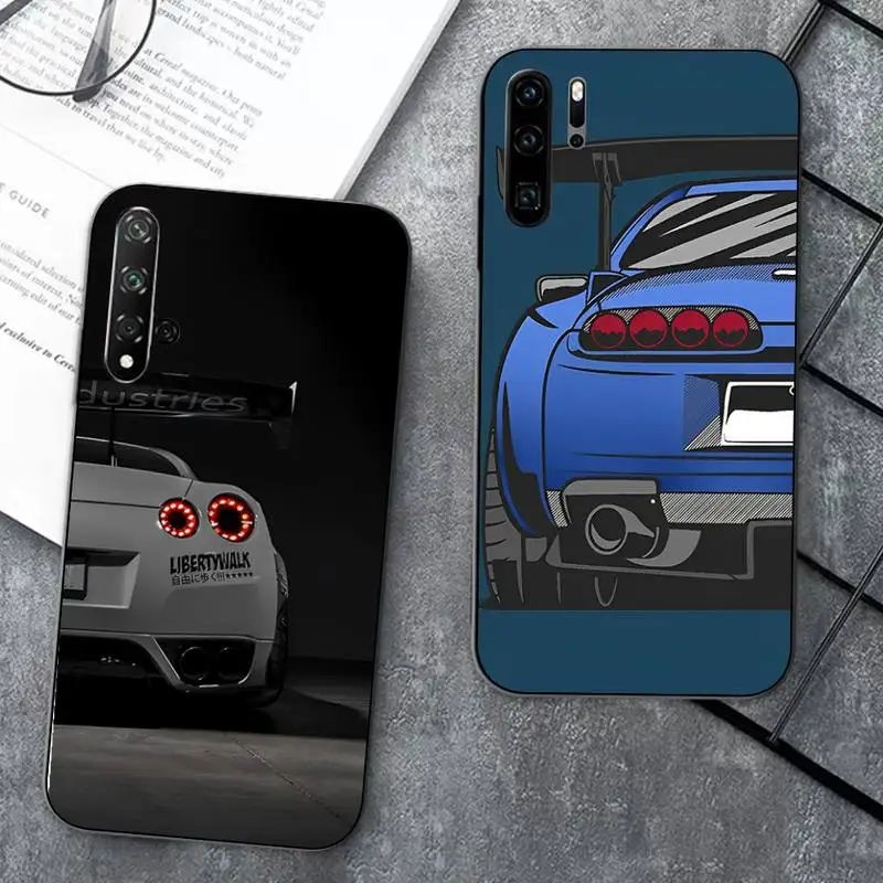 

Japan JDM Sports Cars Phone Case for Huawei Honor 10 i 8X C 5A 20 9 10 30 lite pro Voew 10 20 V30