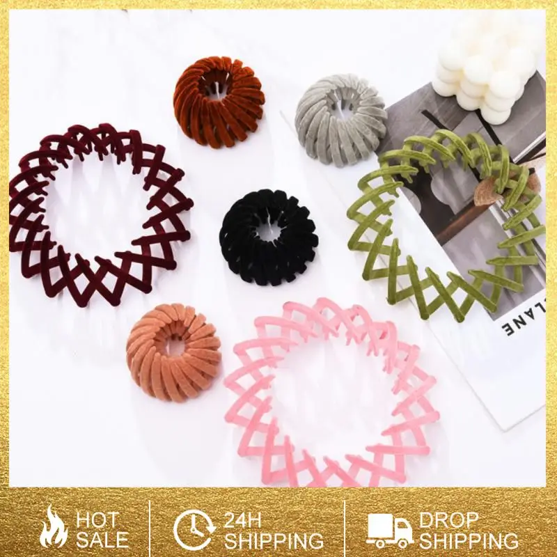 

2/1 шт., бархатная заколка-гнездо для волос