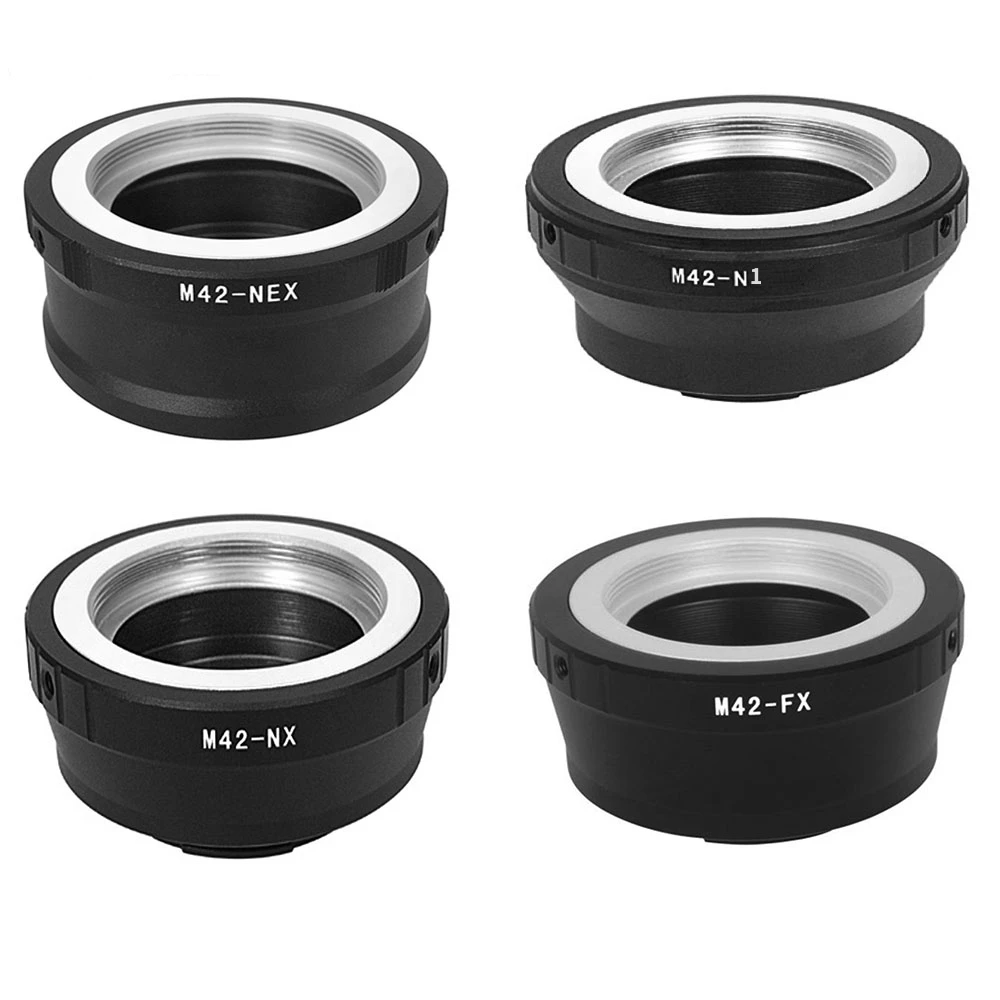 

M42 Lens Adapter Ring M42 Screw Mount Lens Adapter To For Sony Nex Fujifilm Fx Sumsung Nx Nikon N1 Dslr Camera A7 J1 Nx10