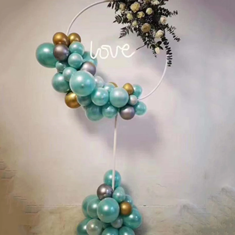 Комплект шаров - пластиковых арочных кронштейнов каркасов свадеб день рождения