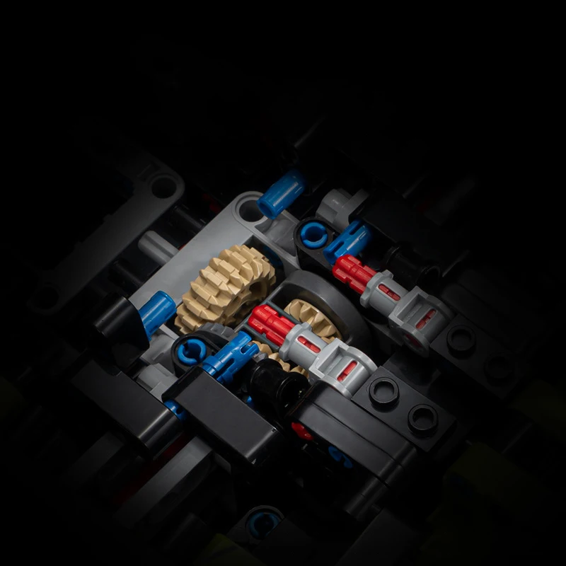 Детский подарок супергоночная технология модель автомобиля строительные блоки