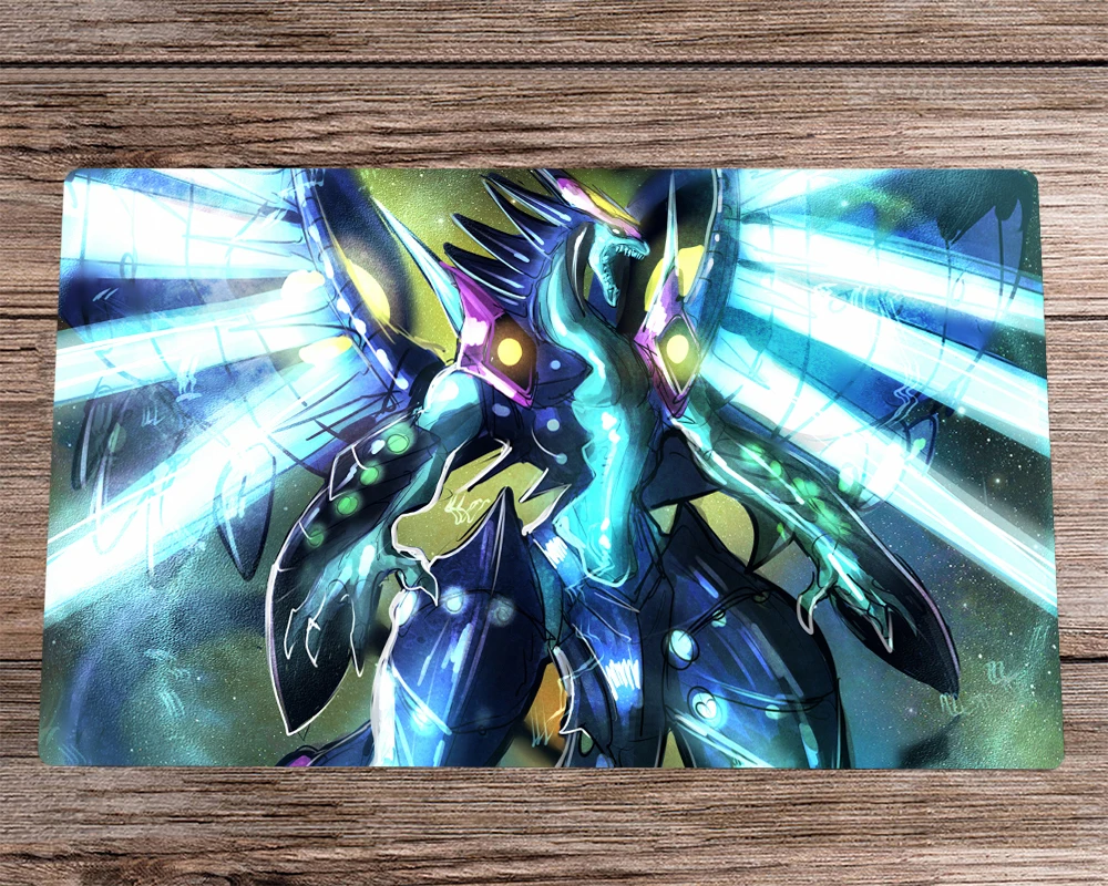 

YuGiOh Playmat No.62 Galaxy Eyes Prime Photon Dragon TCG CCG Mat Trading Card Game Mat Desk Pad & Free Bag Mousepad 60x35cm