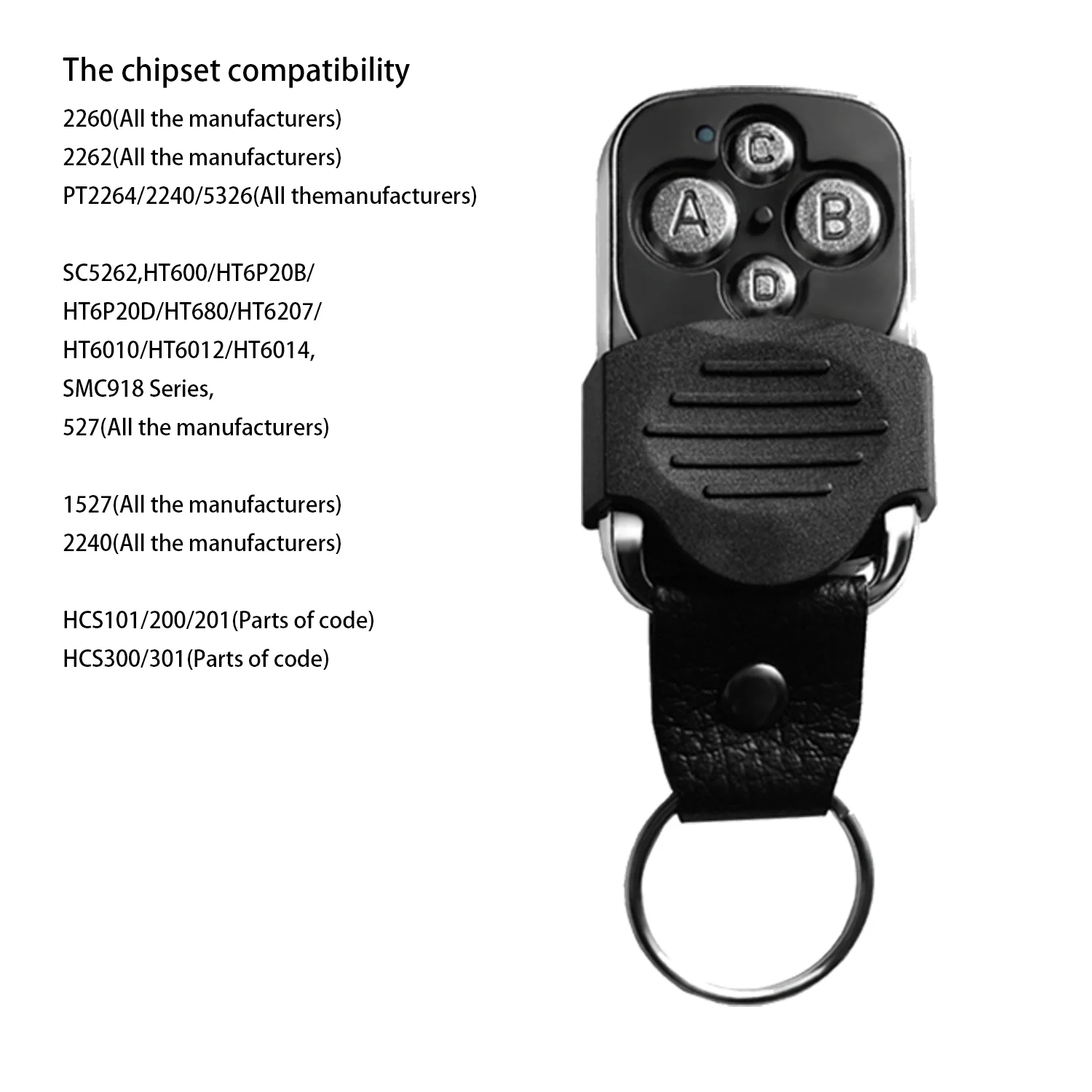 JZFY кожаный ремешок металл 433 МГц беспроводная версия копия Дубликатор