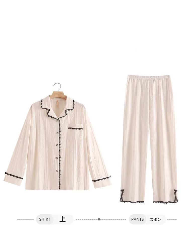 Женские пижамы на весну и осень можно носить улице новинка 2025 года повседневный