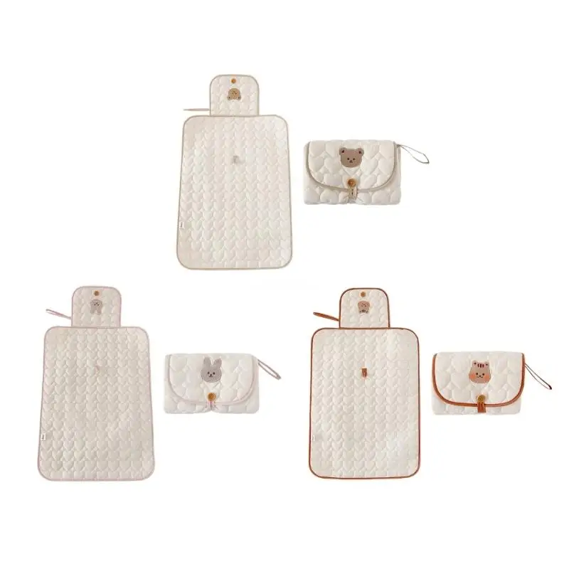 

Portable Diaper Changing Pad Waterproof Foldable Baby Changing Mat Pocket Bag Dropship