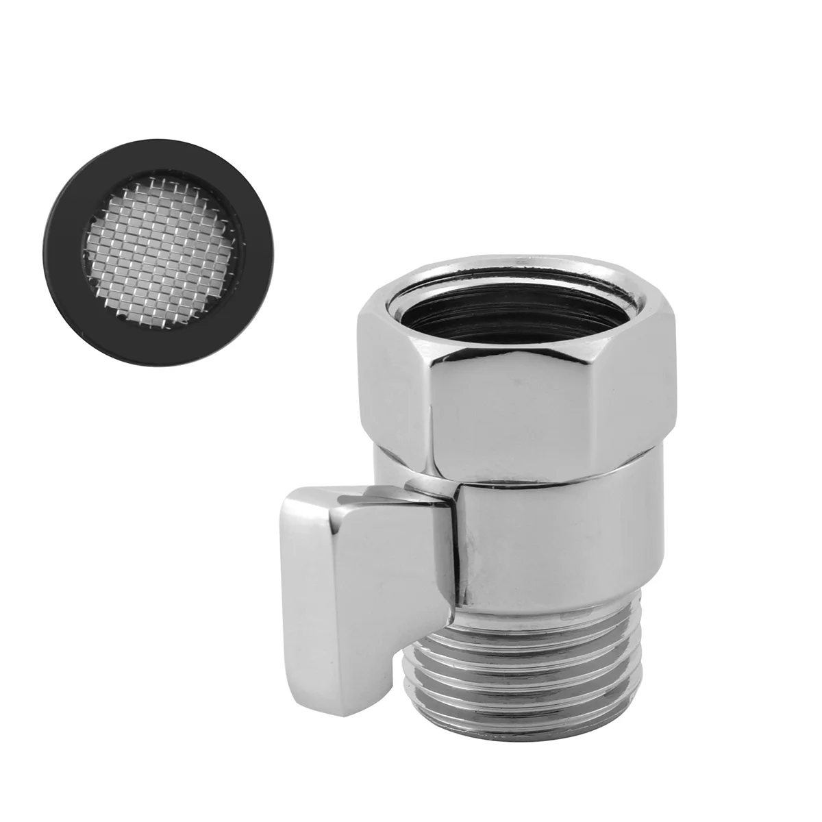 Запорный клапан контроля расхода воды латунный регулируемый регулятор давления