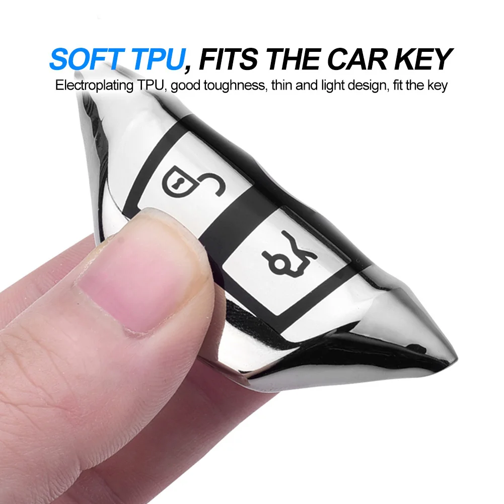 Мягкий чехол из ТПУ для автомобильного ключа с дистанционным управлением