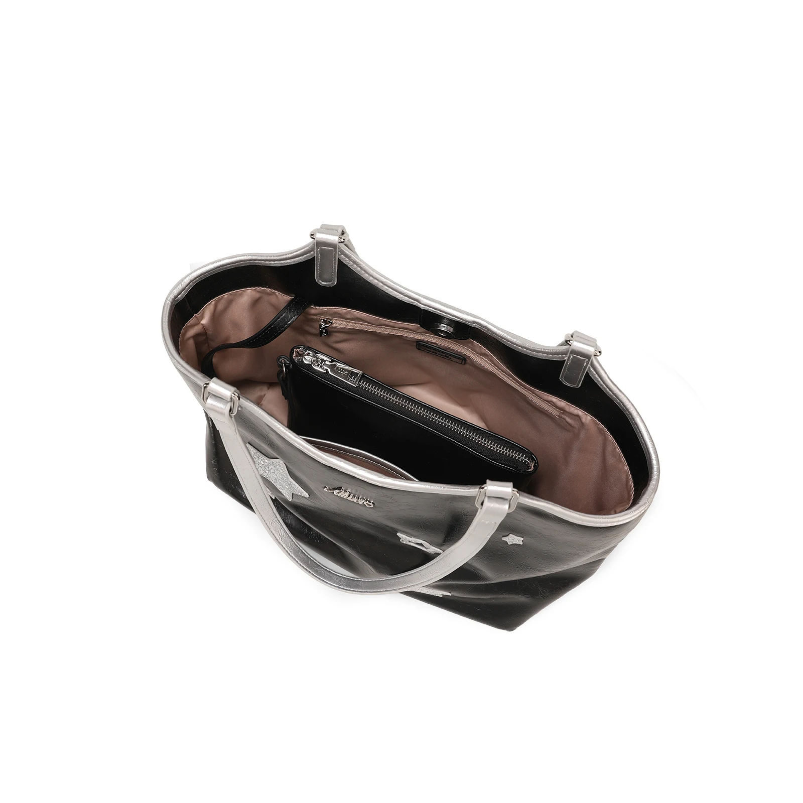 Женская сумка для подмышек AILUXI новинка 2024 вместительная сумка-тоут со звездным