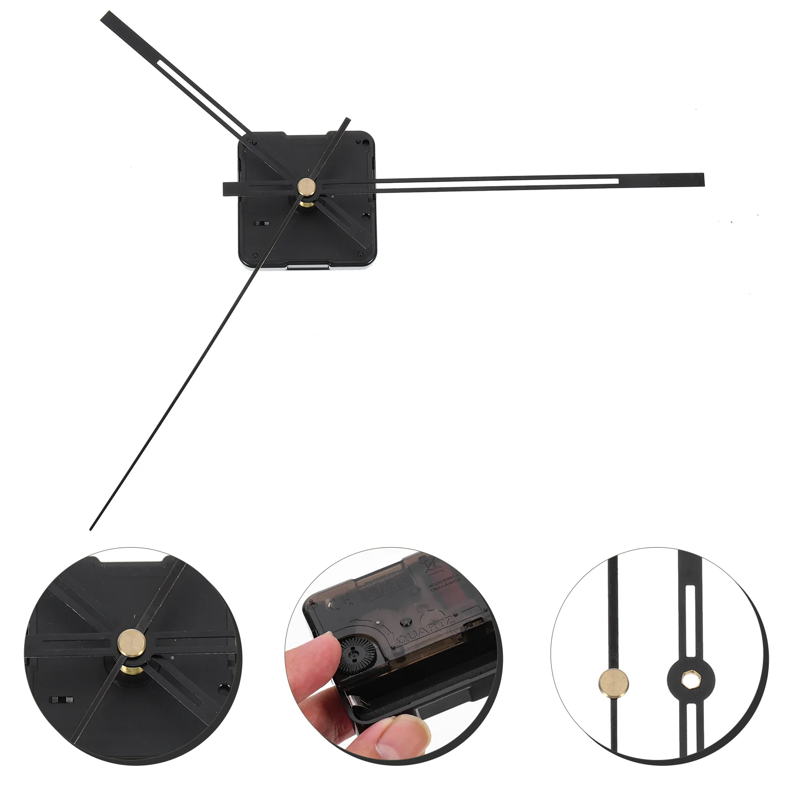 

Wall Clock Movement Silent Wall Clock Mute Clock Kit Component Clock Replacement Mechanism DIY Clock Mechanism