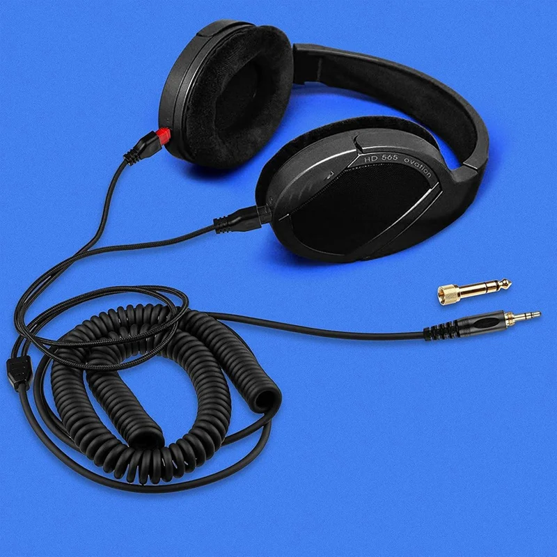 FULL-HD580 HD600 HD650 HD565 HD58X Headphone Audio Cable Spring Connection Upgrade Reel