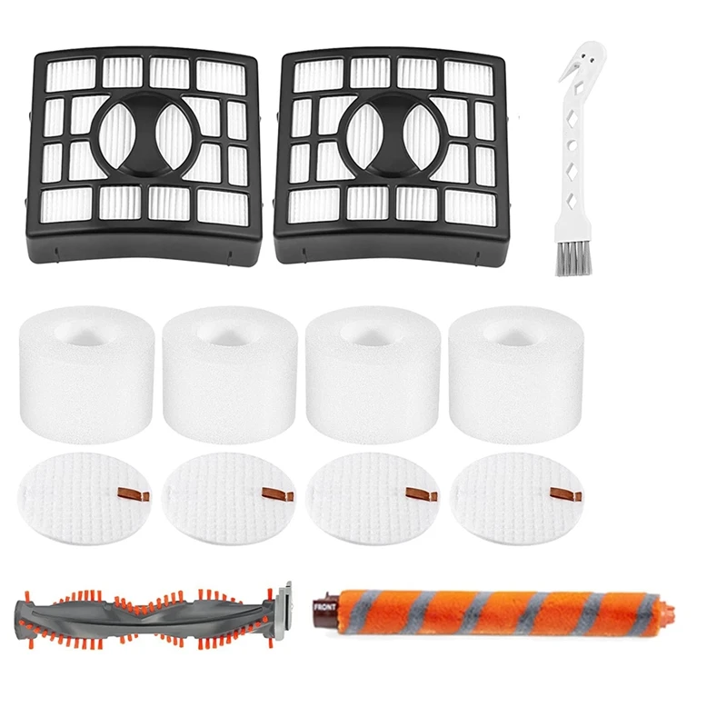 

Рулонная щетка, Сменный фильтр из пеноматериала, войлока и НЕРА Для рулонного пылесоса Shark NV800, сменные детали